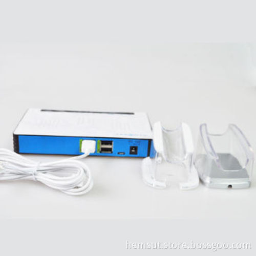 Multiple USB Ports Alarm System for Mobile Phone/Tablet/Laptop, Charge and Alarm, Good After-sales